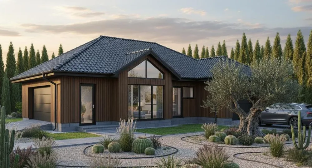 Проект Двухэтажный дом 14 на 19, 212 м2