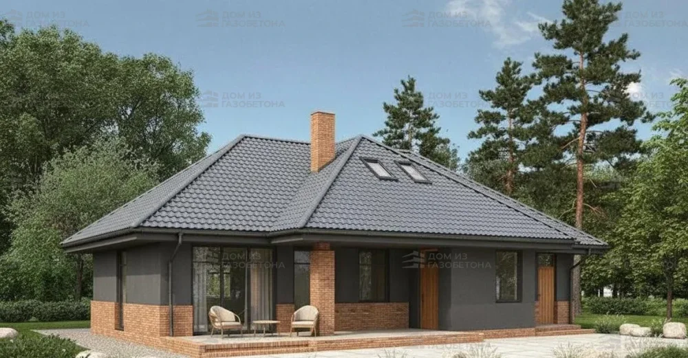 Проект Двухэтажный дом 17 на 13, 171 м2