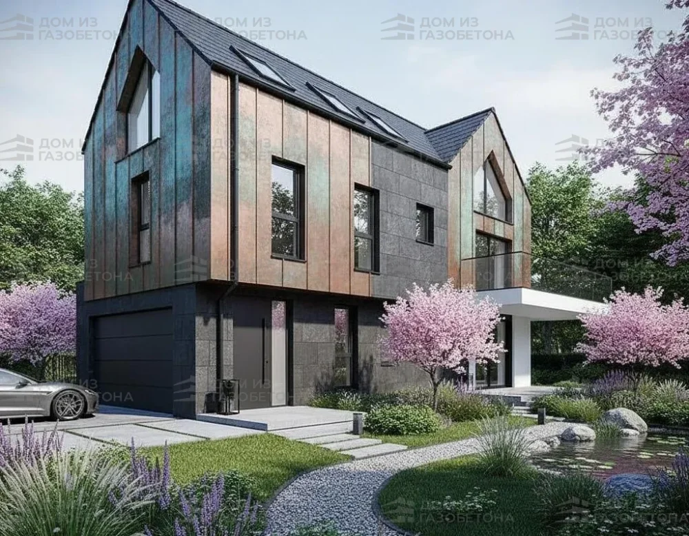 Проект Двухэтажный дом 14 на 18, 201 м2